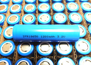 Китай Большая емкость блока батарей ЛиФеПО4 3.2в 1200мах указателя 18650 лазера полностью поставщик