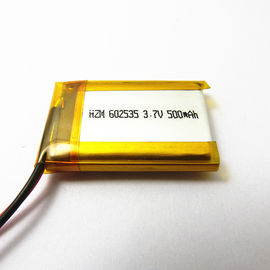 Китай Батарея планшета 3,7 в 500мах Липо тетради, батарея 602535 полимера иона лития перезаряжаемые поставщик