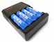 Прочный заряжатель батареи 18650 сигарет е 20700 цвет канальной сажи заряжателя батареи 4 поставщик
