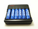 Заряжатель батареи иона Ли залива пластмассы 6 всеобщий для электронной сигареты Вапес поставщик